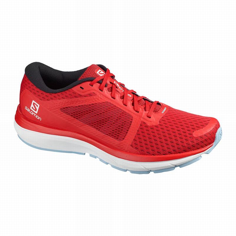 Salomon Israel VECTUR - Mens Running Shoes - Red (WMLJ-72840)